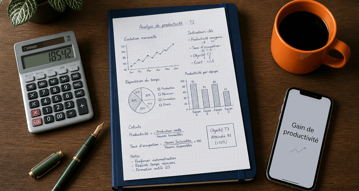 gain de productivité def sur bureau professionnel