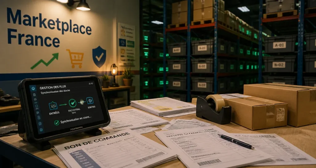 Marketplace en france : entrepôt, stocks et colis