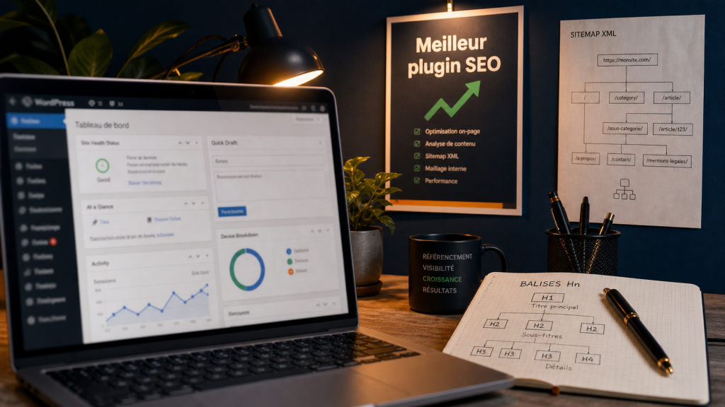 Meilleur plugin seo wordpress : comparatif plugins SEO WordPress