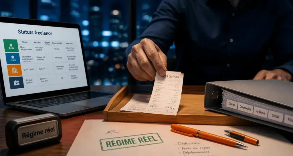 Quel statut pour un freelance : micro-entreprise, EI, EURL/SASU, portage, comparatif