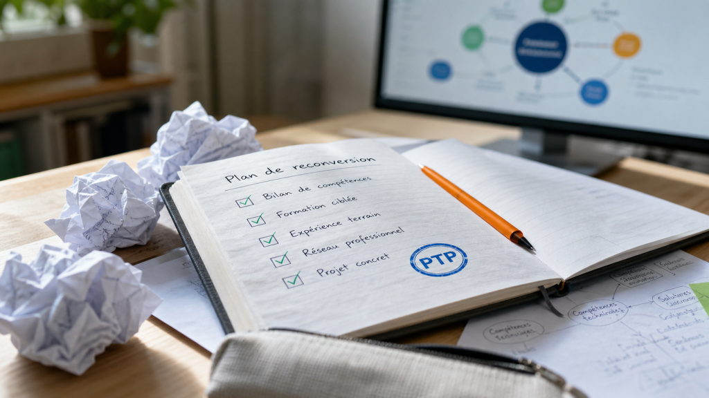 Reconversion professionnelle def : plan en 3 étapes