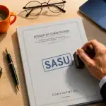 sasu forme juridique dossier tampon bureau