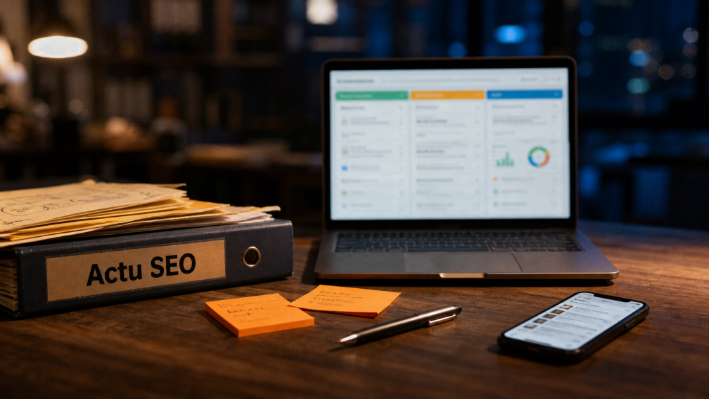 Actu SEO : Google, Core Updates, AI Overviews, Gemini et visibilité SERP