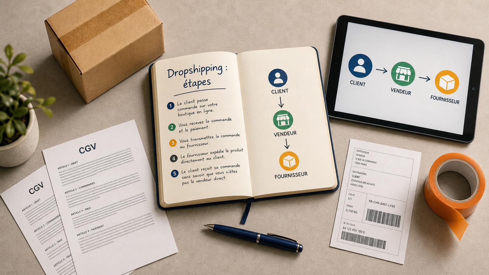 E commerce en dropshipping : fonctionnement et obligations légales