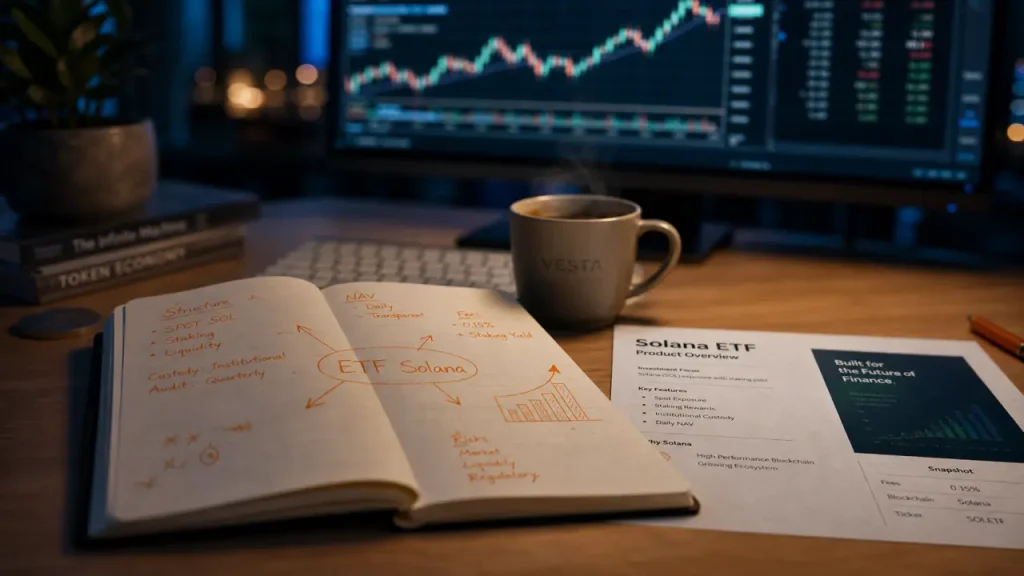 ETF Solana : exposition réelle et achat spot