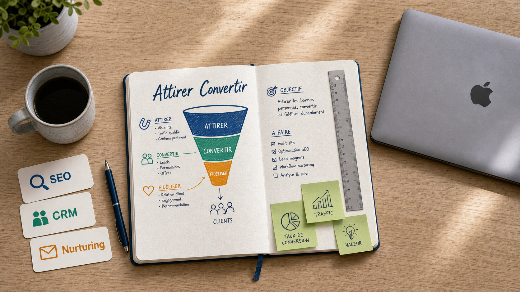 Inbound marketing définition : attirer, convertir, fidéliser