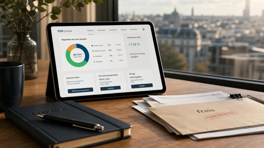 per linxea : frais retraite Linxea Spirit, Suravenir ou Apicil