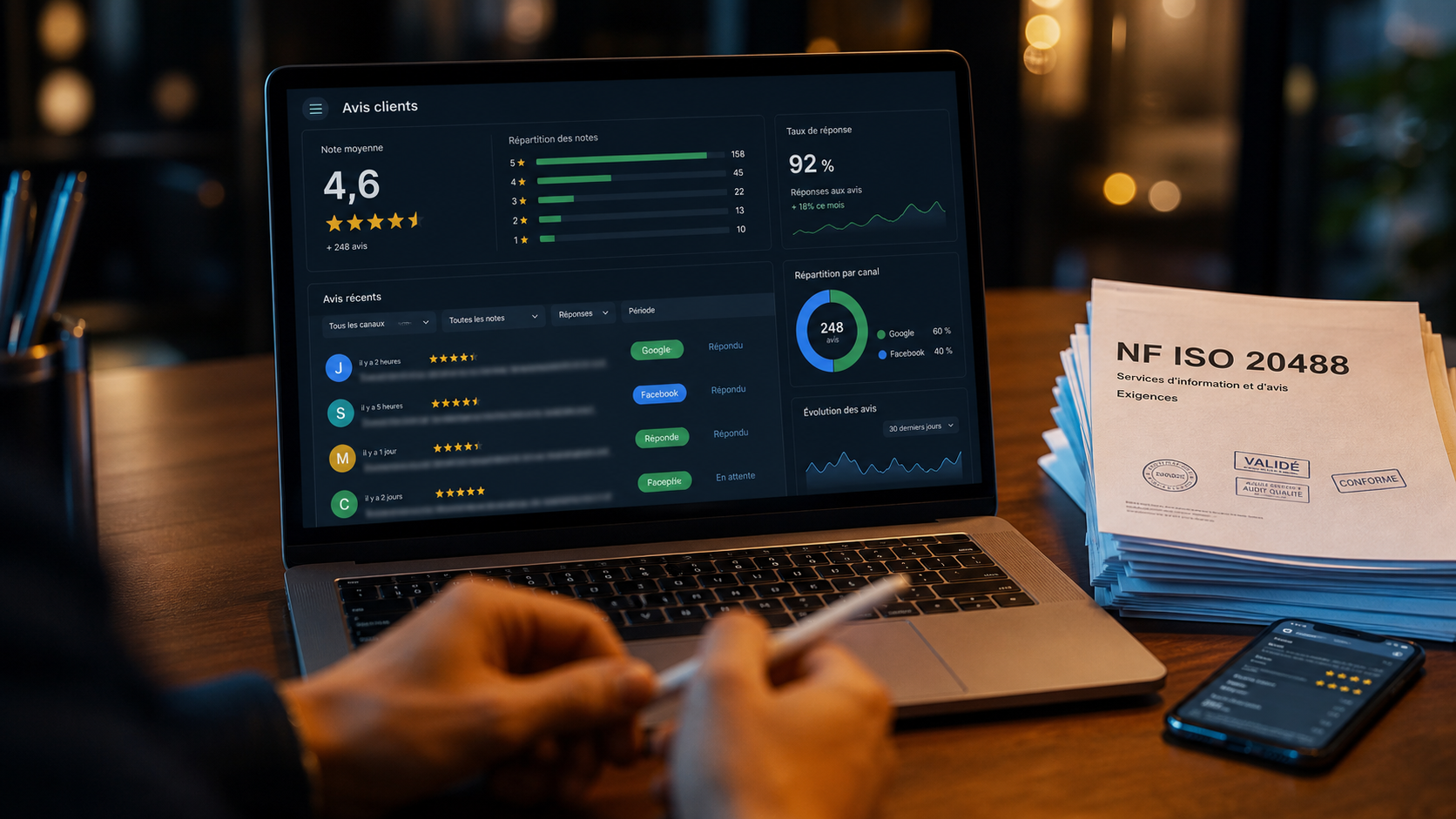 Plateforme avis client fiable : avis certifiés et Google