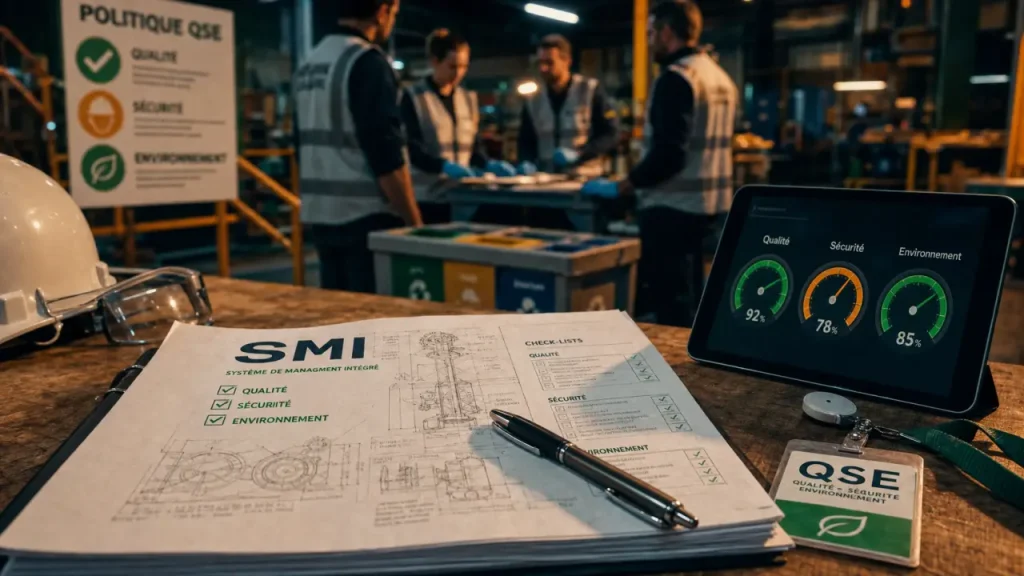 QSE entreprise : management intégré qualité, sécurité et environnement (SMI)