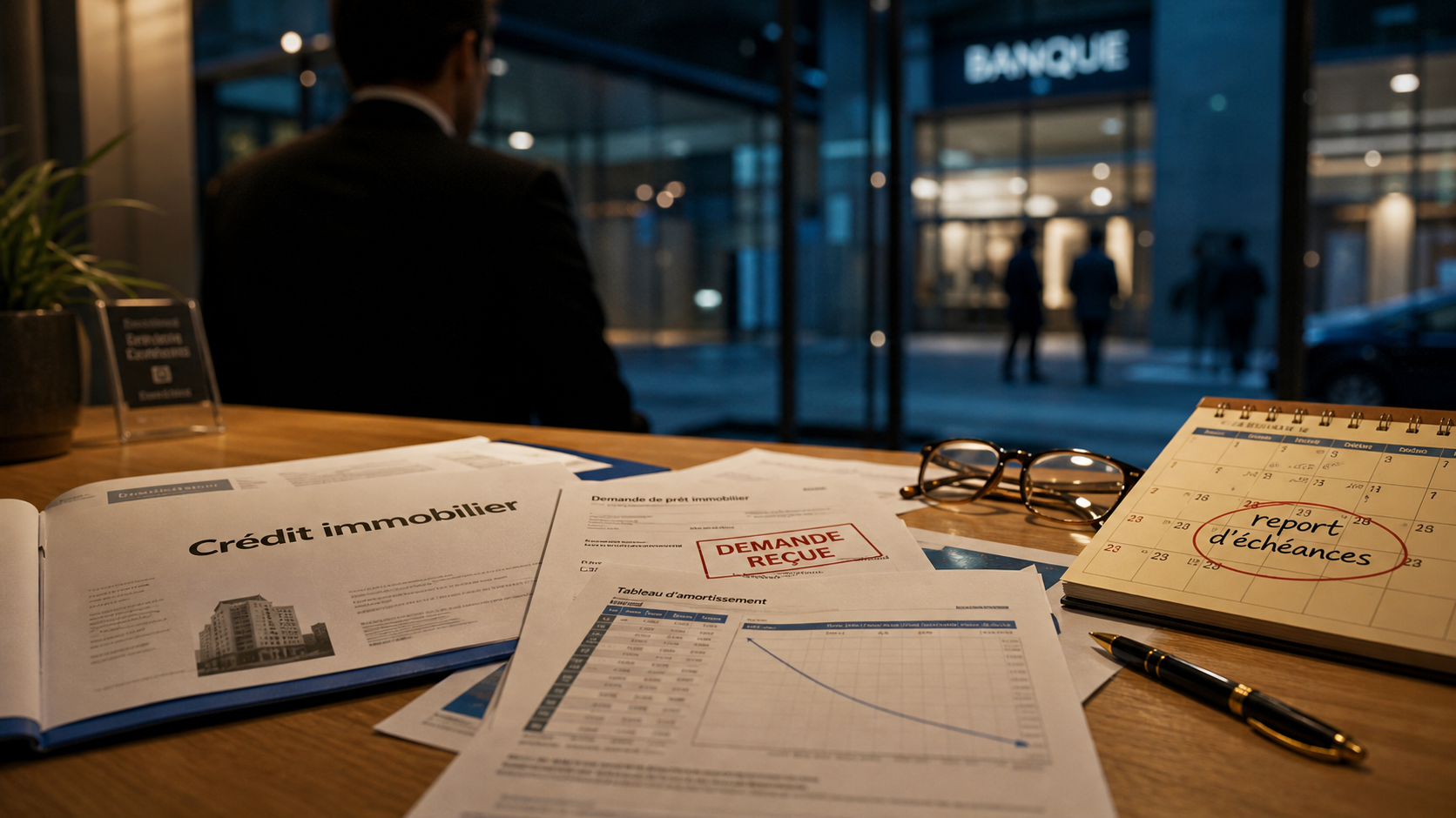 Suspendre credit immobilier : demande acceptée, report d’échéances et dossier de prêt
