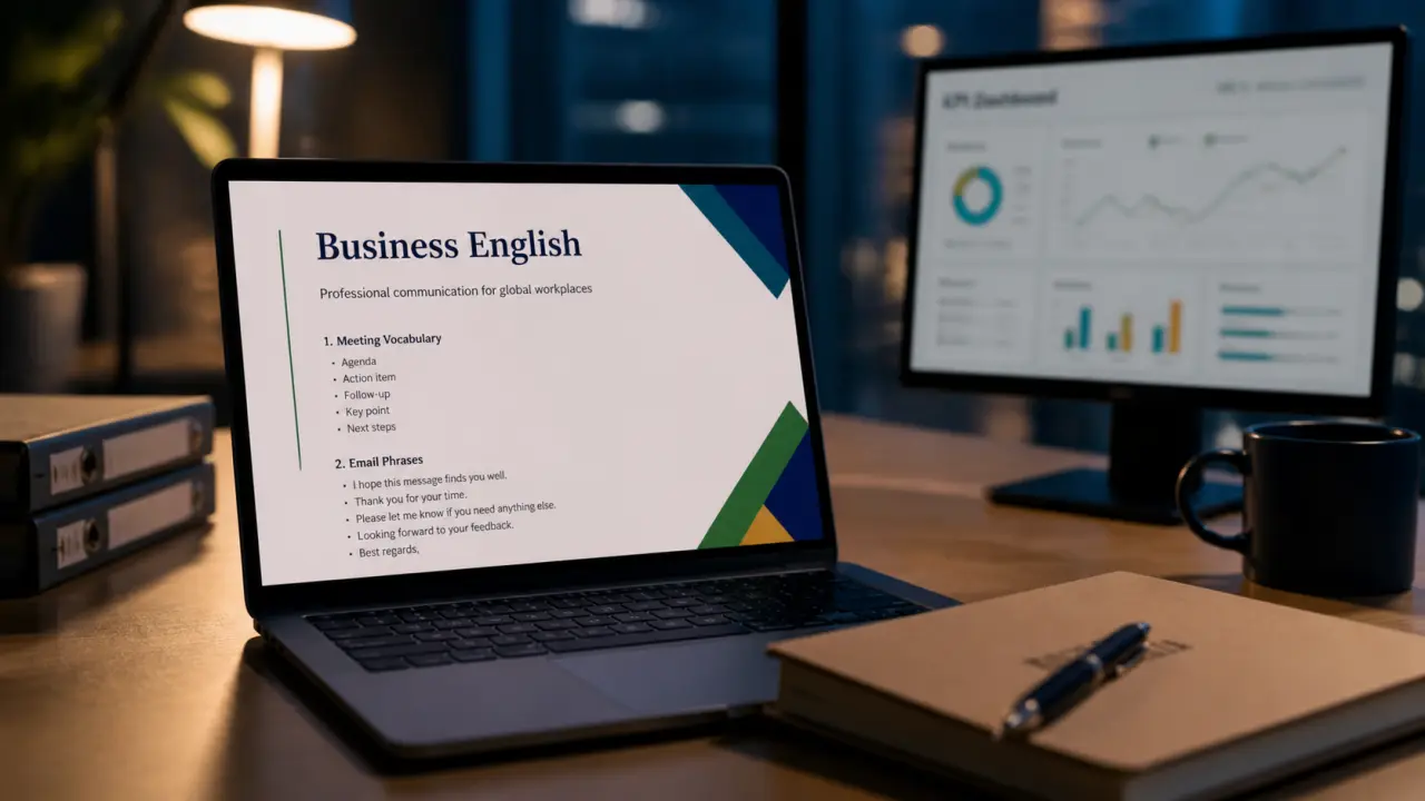 Anglais affaires : phrases pour réunions, e-mails et négociations en bureau