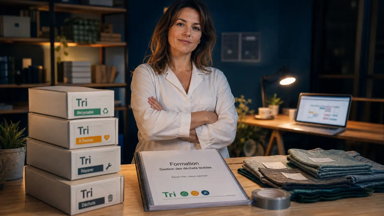 Formation home organiser : piles “Tri”, dossier et étiquettes pour missions terrain