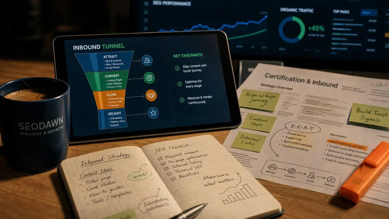 Formation inbound marketing Hubgrow Academy : certification inbound