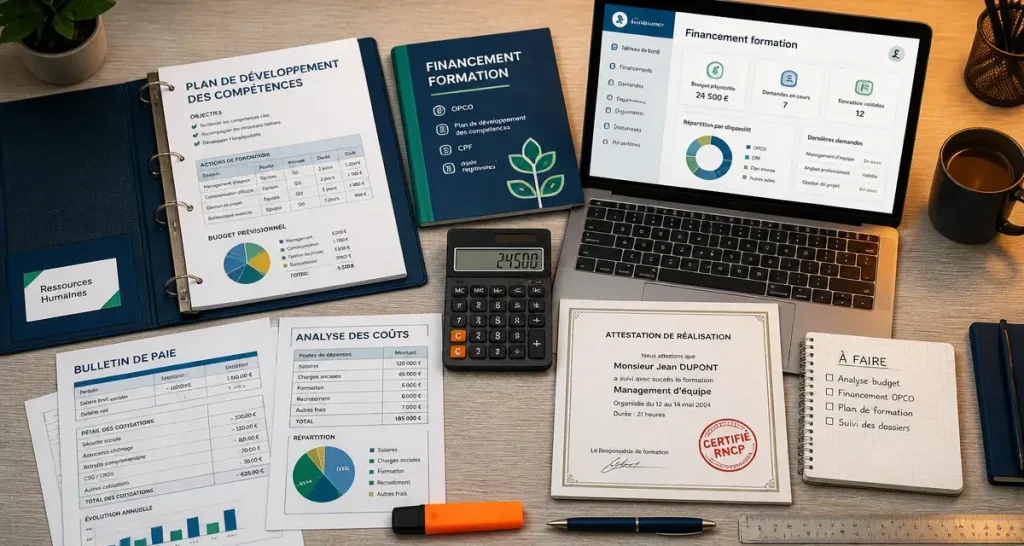 Gestionnaire de paie : formation gratuite, financement RNCP