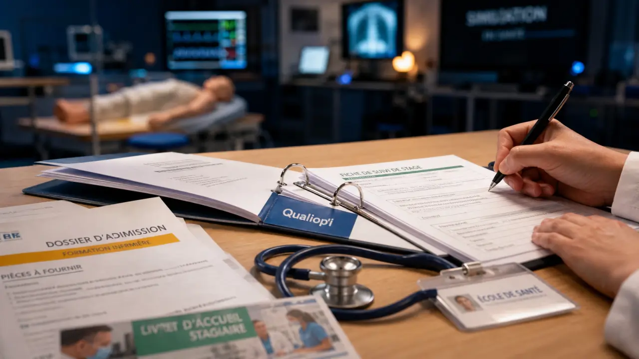 Institut de formation aux professions de santé : Qualiopi, admission et stages