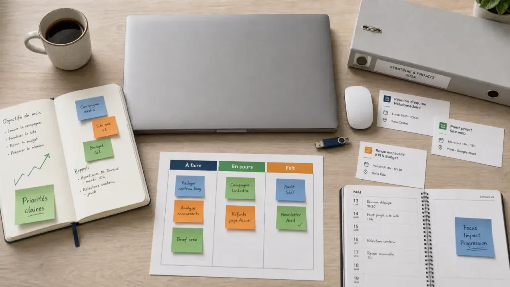 Outils de productivité pour organiser, collaborer et automatiser sans multiplier les tableaux de bord