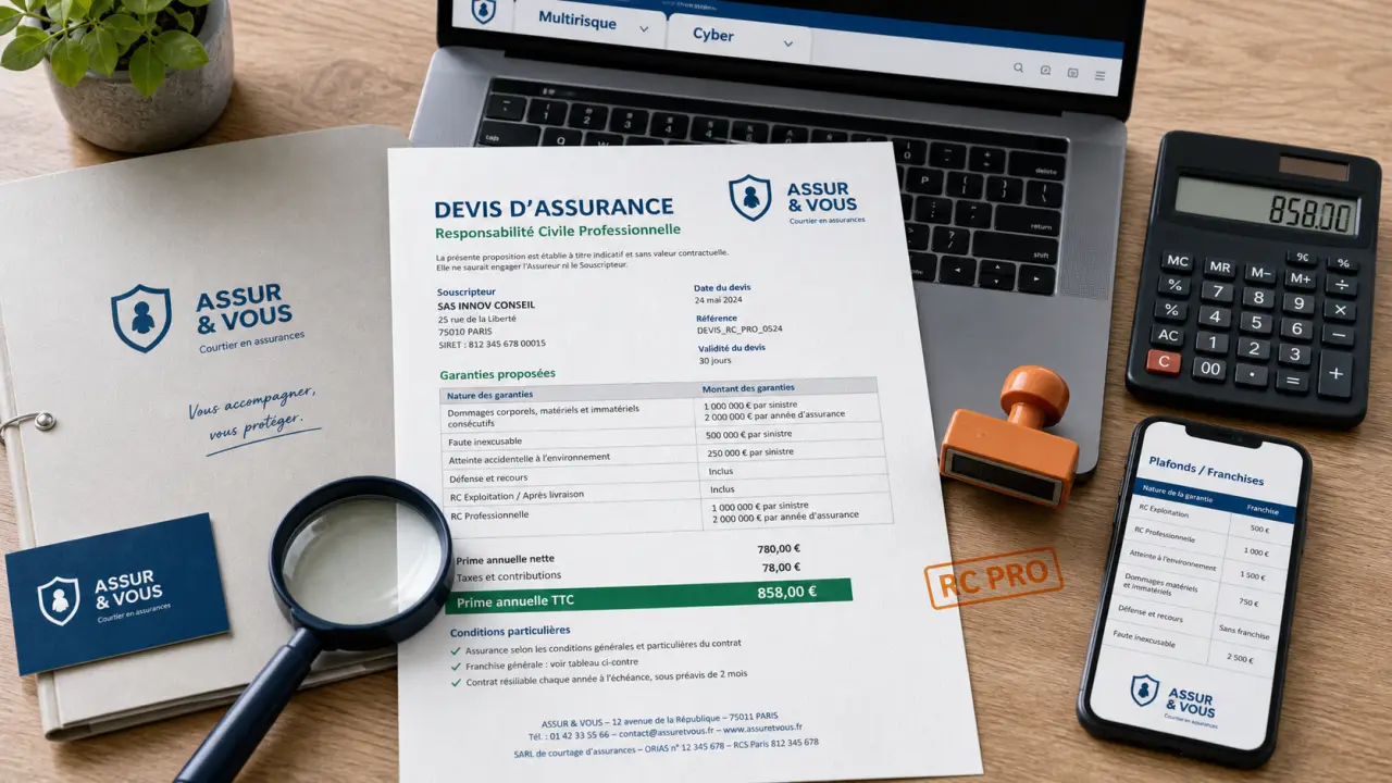 Assurance pour les professionnels : protéger biens essentiels et trésorerie