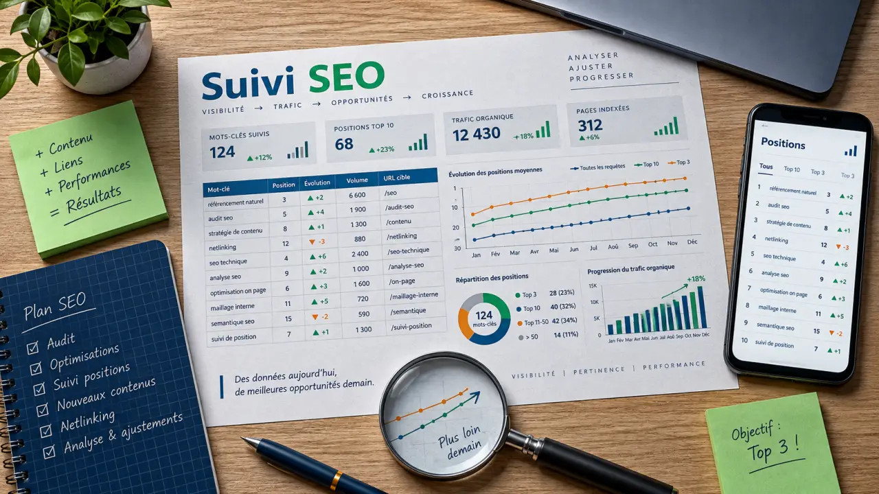 Ranks seo : suivi des positions et décisions SEO
