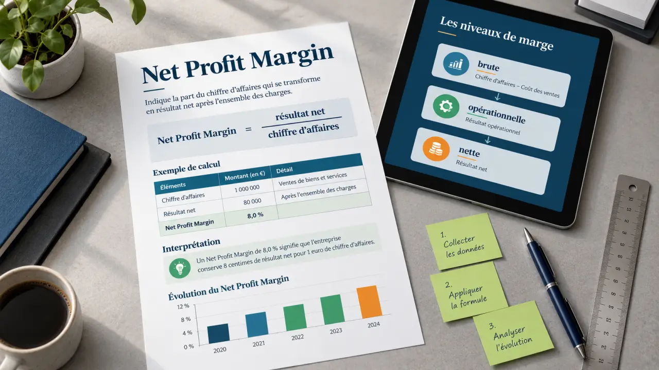 NetMargin analytics : marge nette par segment et calcul net profit margin