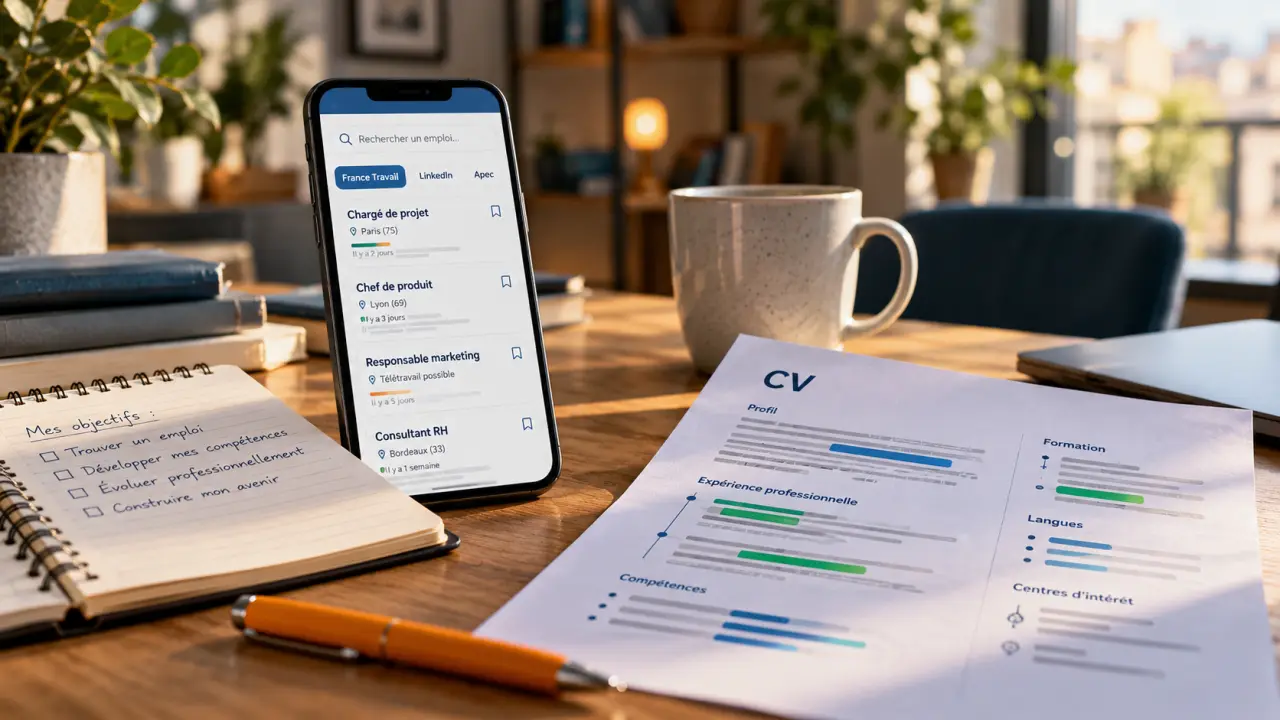 Meilleurs site de recherche d'emploi : recherche d’emploi sur plateformes France Travail, LinkedIn et Apec